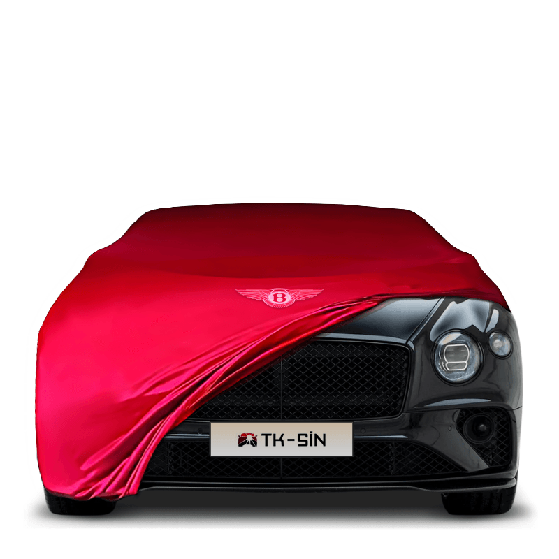 BENTLEY CONTİNENTAL GT CONVERTİBLE (2019-) Araba Brandası İç Mekan Kumaş Araba Brandası Logolu Oto Branda