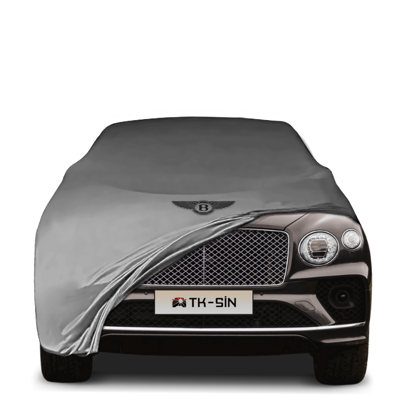 BENTLEY BENTAYGA (2016-2020) Araba Brandası İç Mekan Kumaş Araba Brandası Logolu Oto Branda