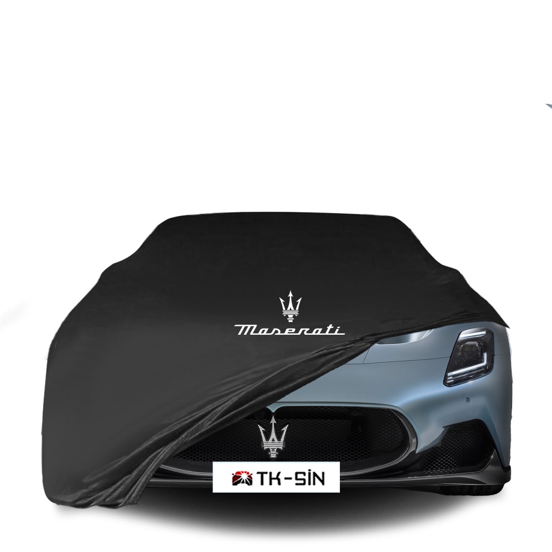 MASERATİ MC20 Araba Brandası İç Mekan Kumaş Araba Brandası Logolu Oto Branda