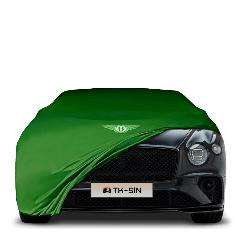 BENTLEY CONTİNENTAL GT CONVERTİBLE (2019-) Araba Brandası İç Mekan Kumaş Araba Brandası Logolu Oto Branda