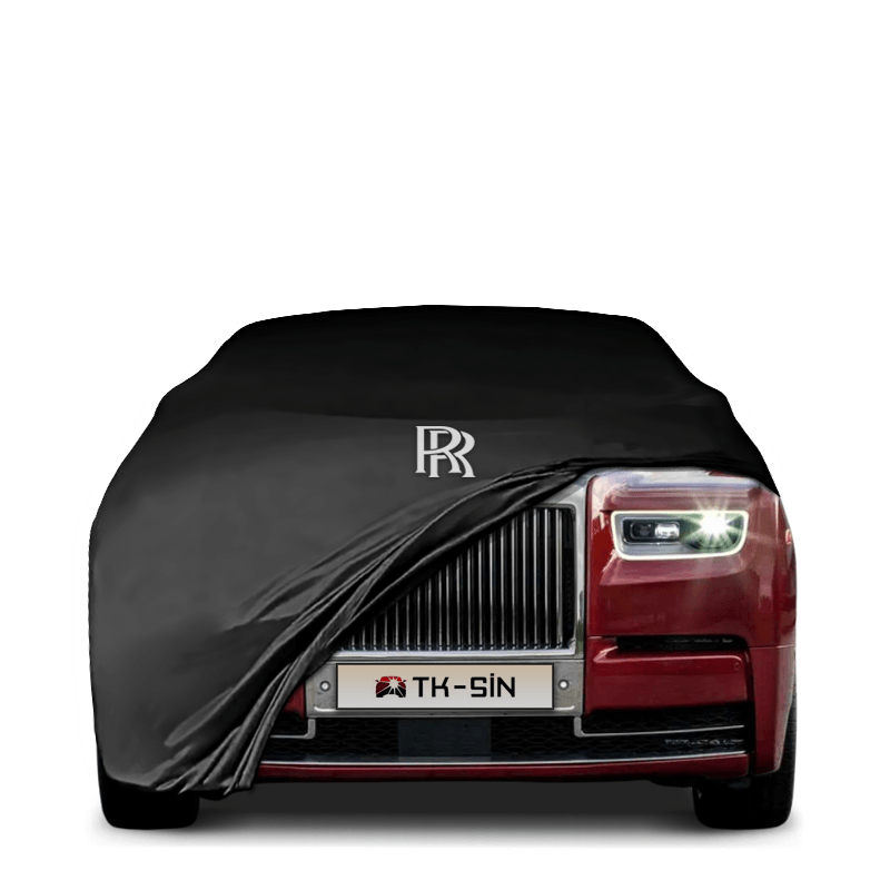 ROLLS ROYCE PHANTOM EXTENDED WHELLBASE 7 (2003-2016) Araba Brandası İç Mekan Kumaş Araba Brandası Logolu Oto Branda