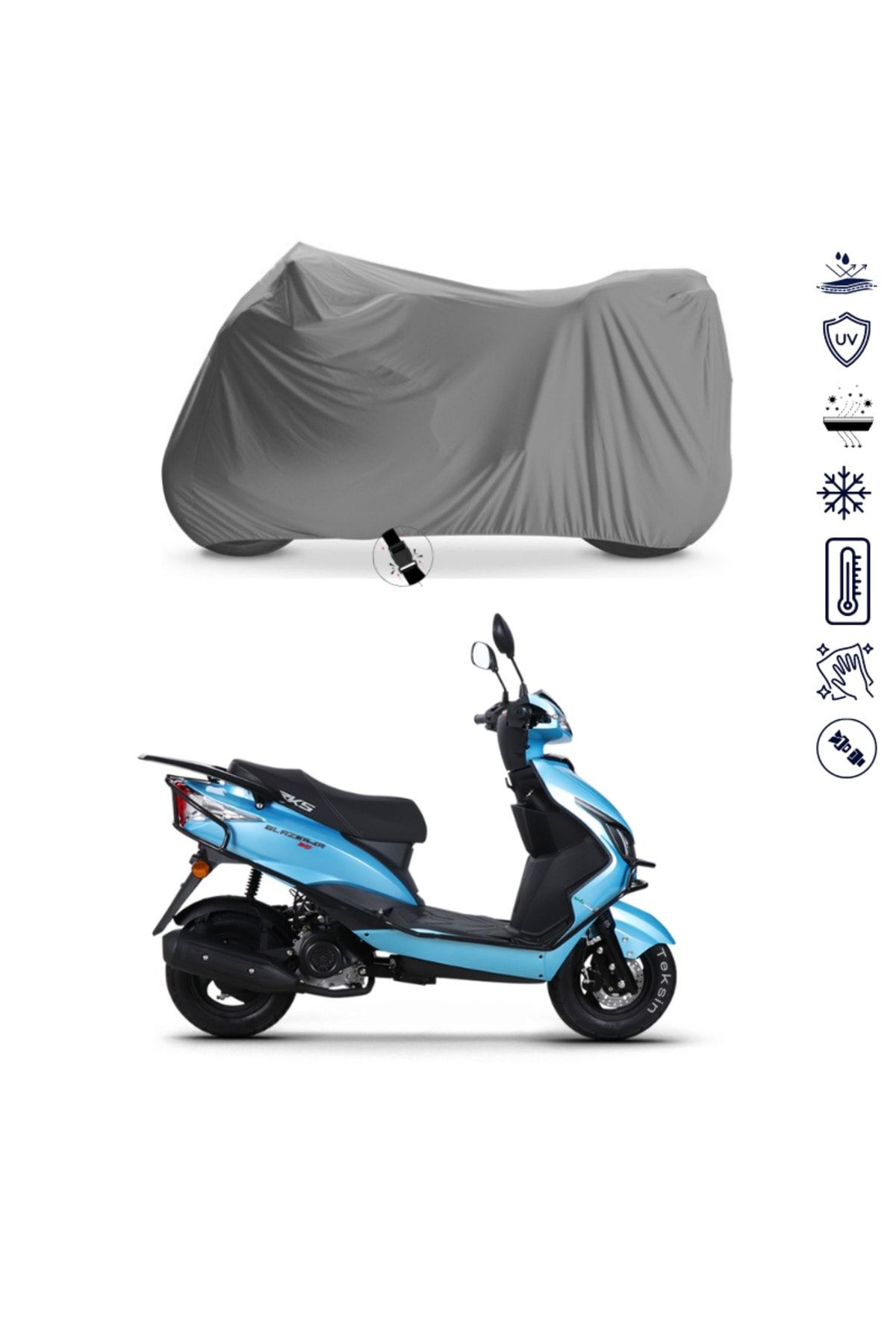 Rks Blazer 50 Xr Max Motosiklet Branda Su Geçirmez Motosiklet Brandası