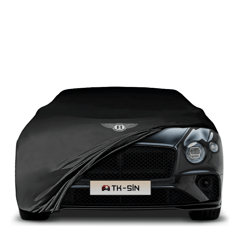 BENTLEY CONTİNENTAL GT CONVERTİBLE (2019-) Araba Brandası İç Mekan Kumaş Araba Brandası Logolu Oto Branda