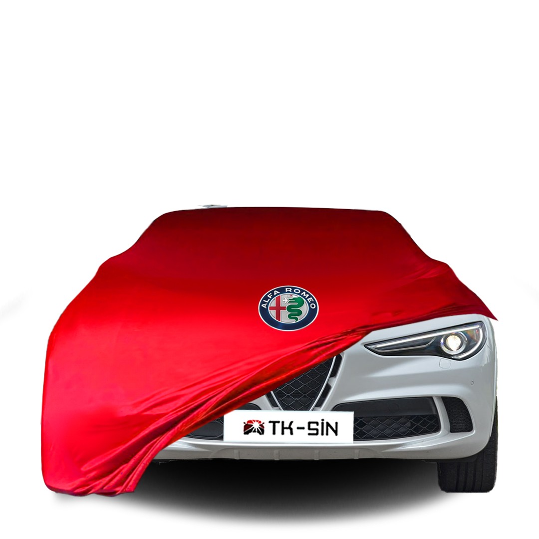 ALFA ROMEO STELVİO (2022-) Araba Brandası İç Mekan Kumaş Penye Branda Oto Branda