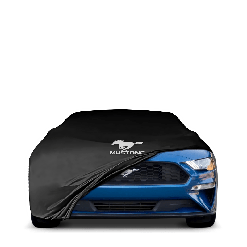 FORD MUSTANG CONVERTİBLE 7 (2023-) Araba Brandası İç Mekan Kumaş Araba Brandası Logolu Oto Branda