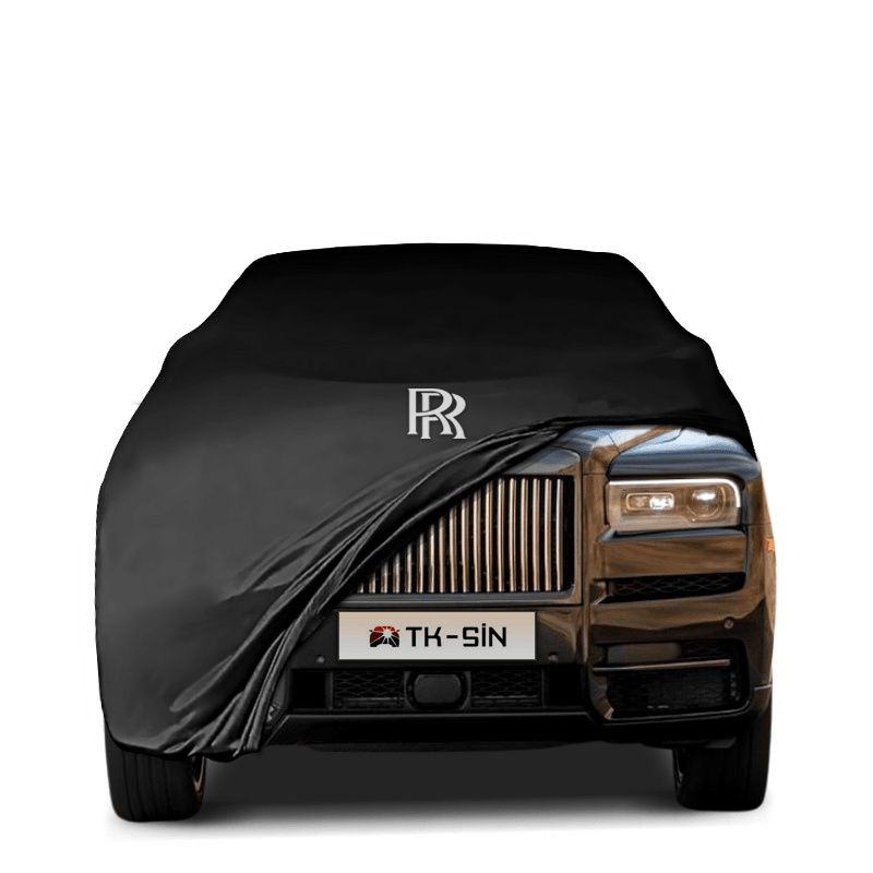 ROLLS ROYCE CULLİNAN (2018-) Araba Brandası İç Mekan Kumaş Araba Brandası Logolu Oto Branda