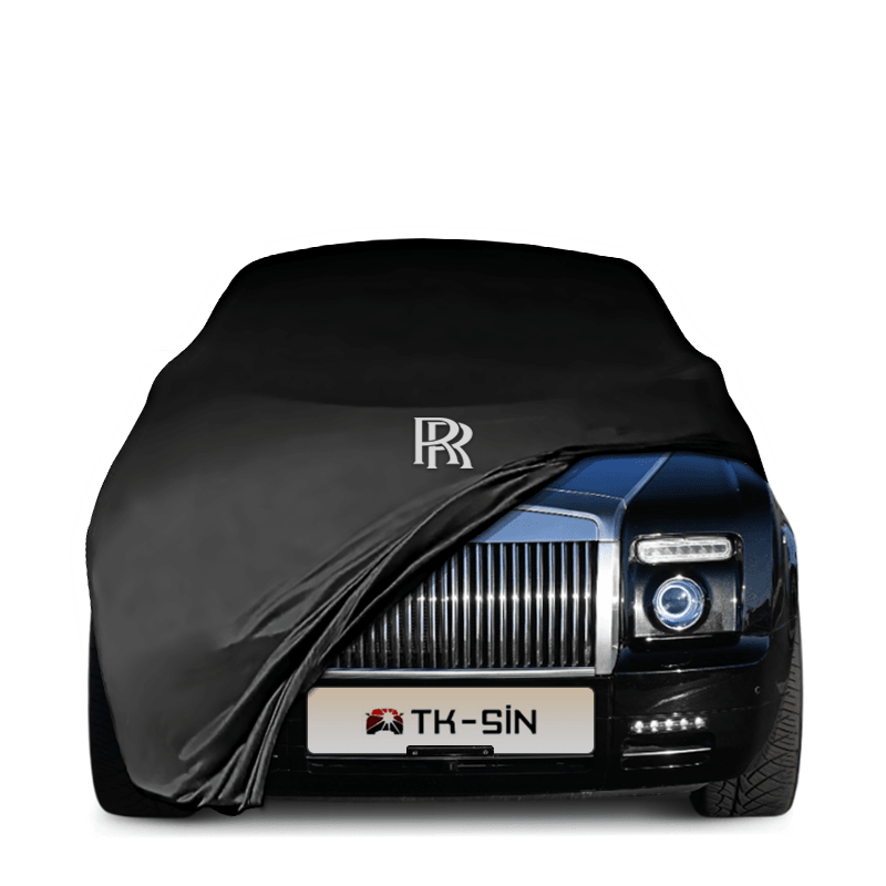 ROLLS ROYCE PHANTOM COUPE (2008-2016) Araba Brandası İç Mekan Kumaş Araba Brandası Logolu Oto Branda