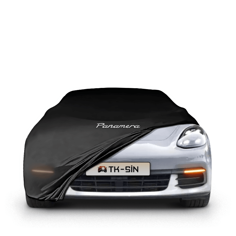 PORSCHE PANAMERA (G1-G2) Araba Brandası İç Mekan Kumaş Araba Brandası Logolu Oto Branda