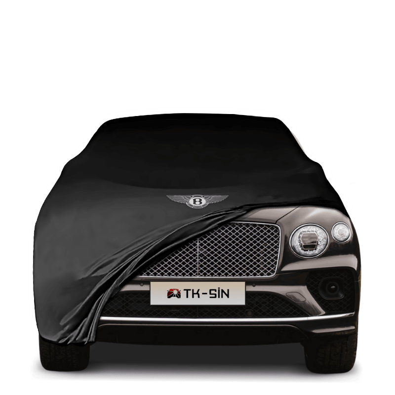 BENTLEY BENTAYGA (2016-2020) Araba Brandası İç Mekan Kumaş Araba Brandası Logolu Oto Branda