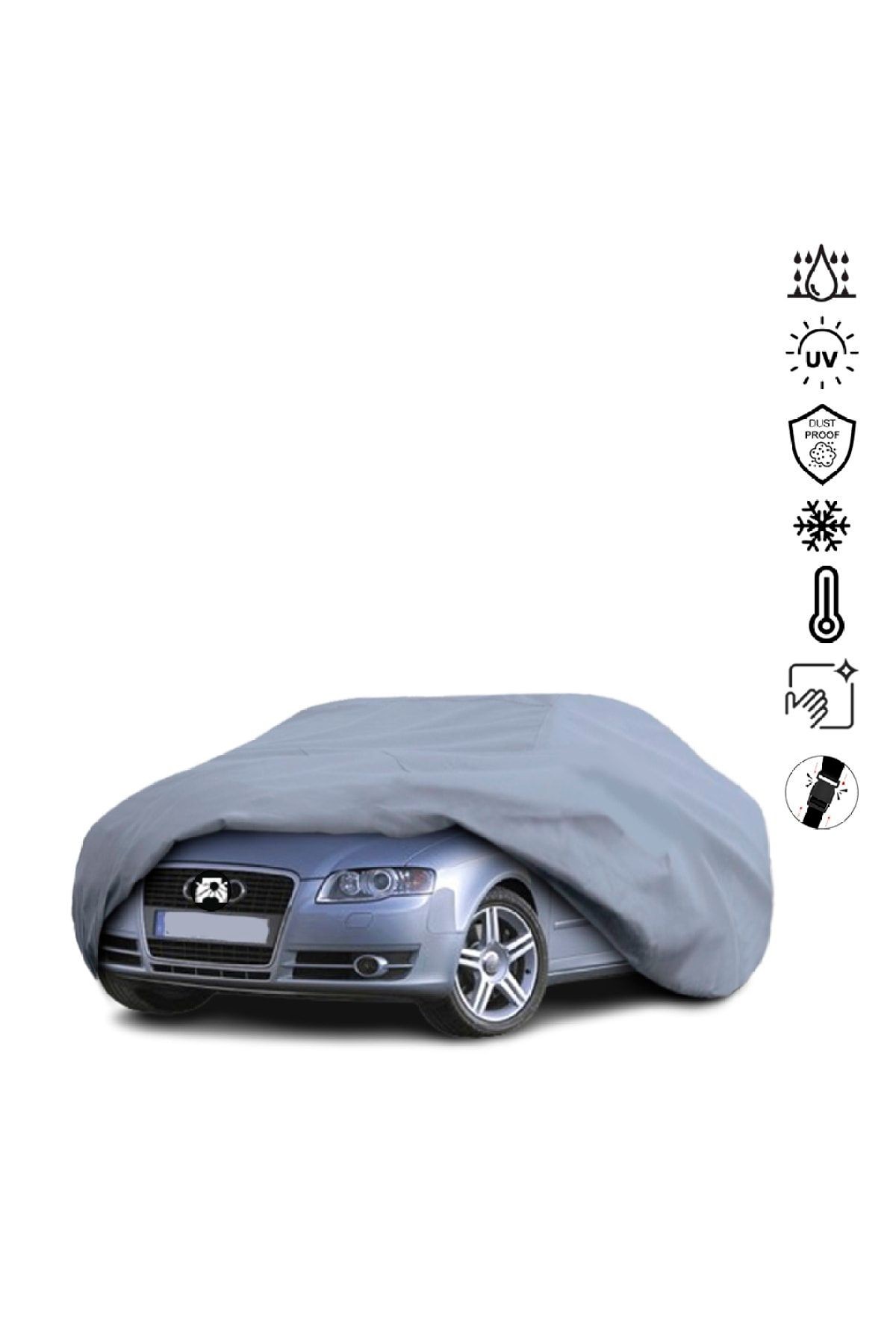 Audı A4 B7 (2004-2008) Sedan Miflonlu Su Geçirmez Oto Branda Uv Koruyuculu