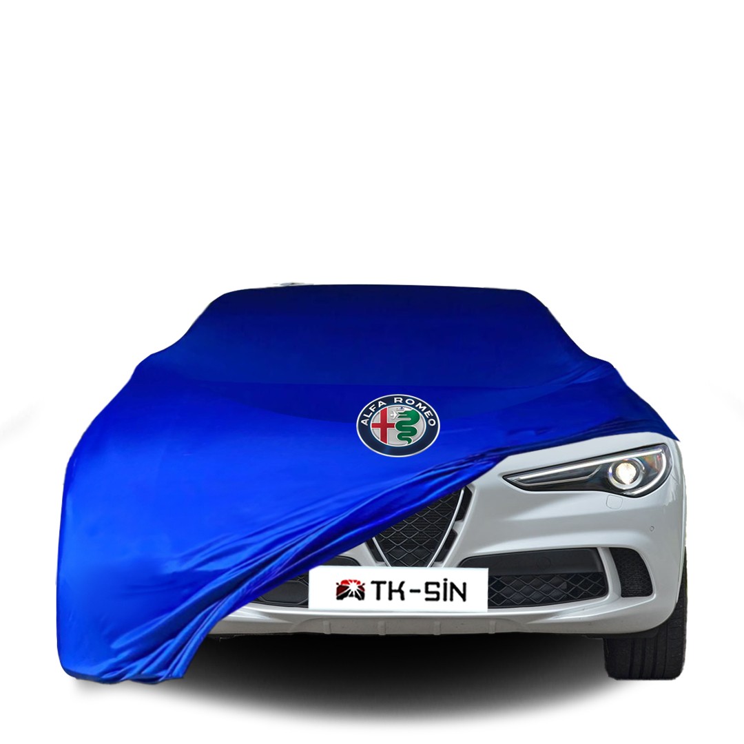 ALFA ROMEO STELVİO (2022-) Araba Brandası İç Mekan Kumaş Penye Branda Oto Branda