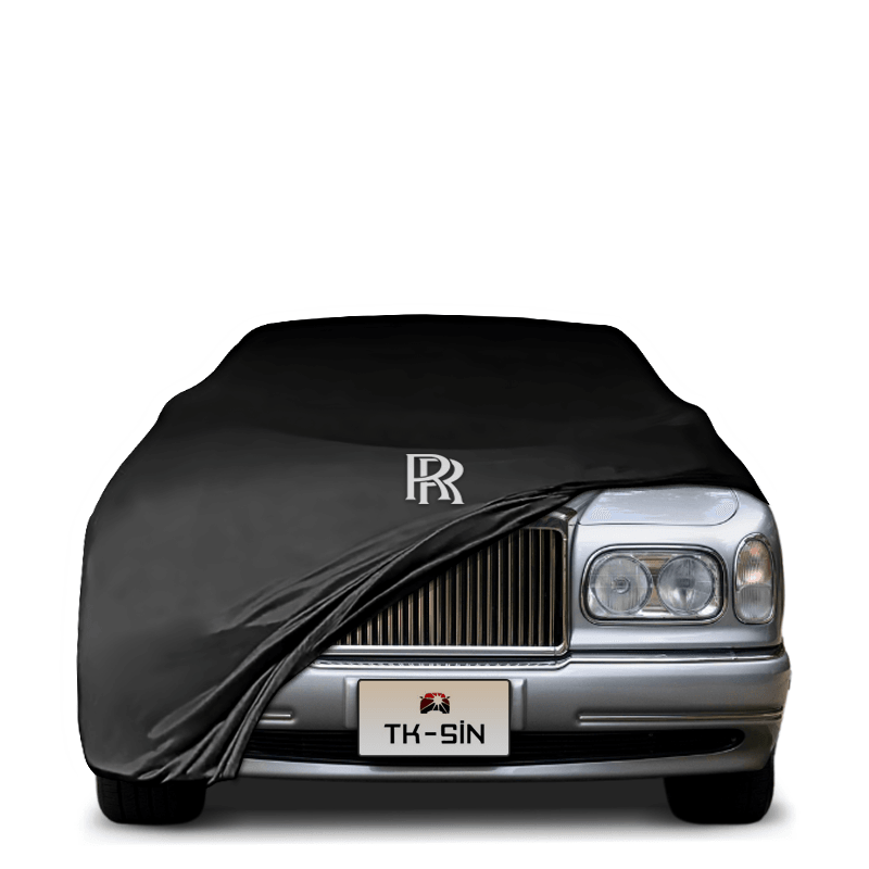 ROLLS ROYCE CORNİCHE (2000-2002) Araba Brandası İç Mekan Kumaş Araba Brandası Logolu Oto Branda