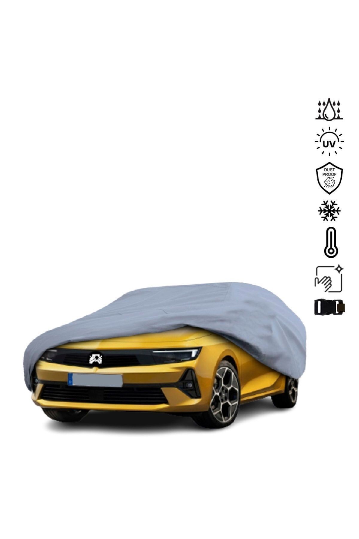 Opel Astra L (2021-) Araba Brandası Miflonlu Su Geçirmez Araba Brandası Uv Koruyuculu