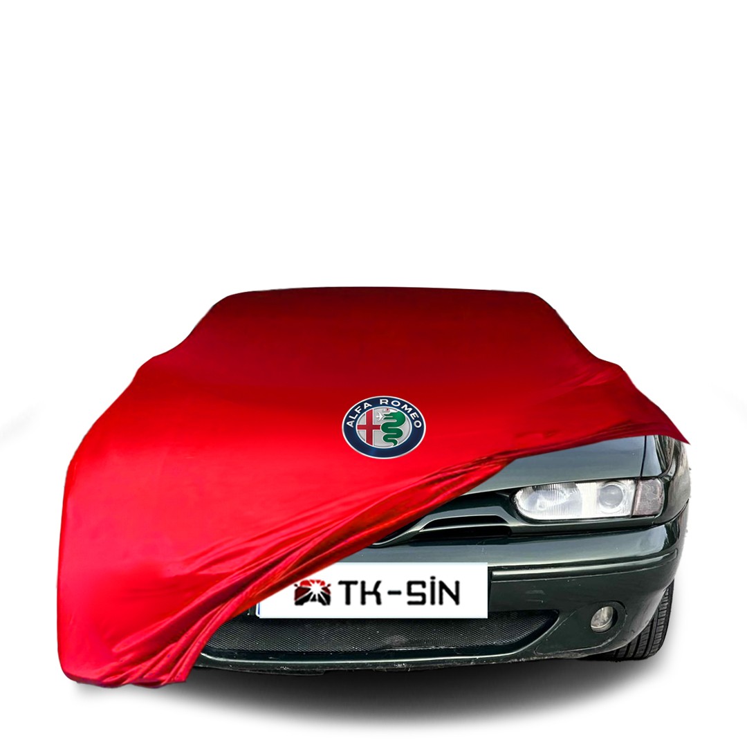 Alfa Romeo 146 hatchback Araba Brandası İç Mekan Kumaş Penye Branda Oto Branda
