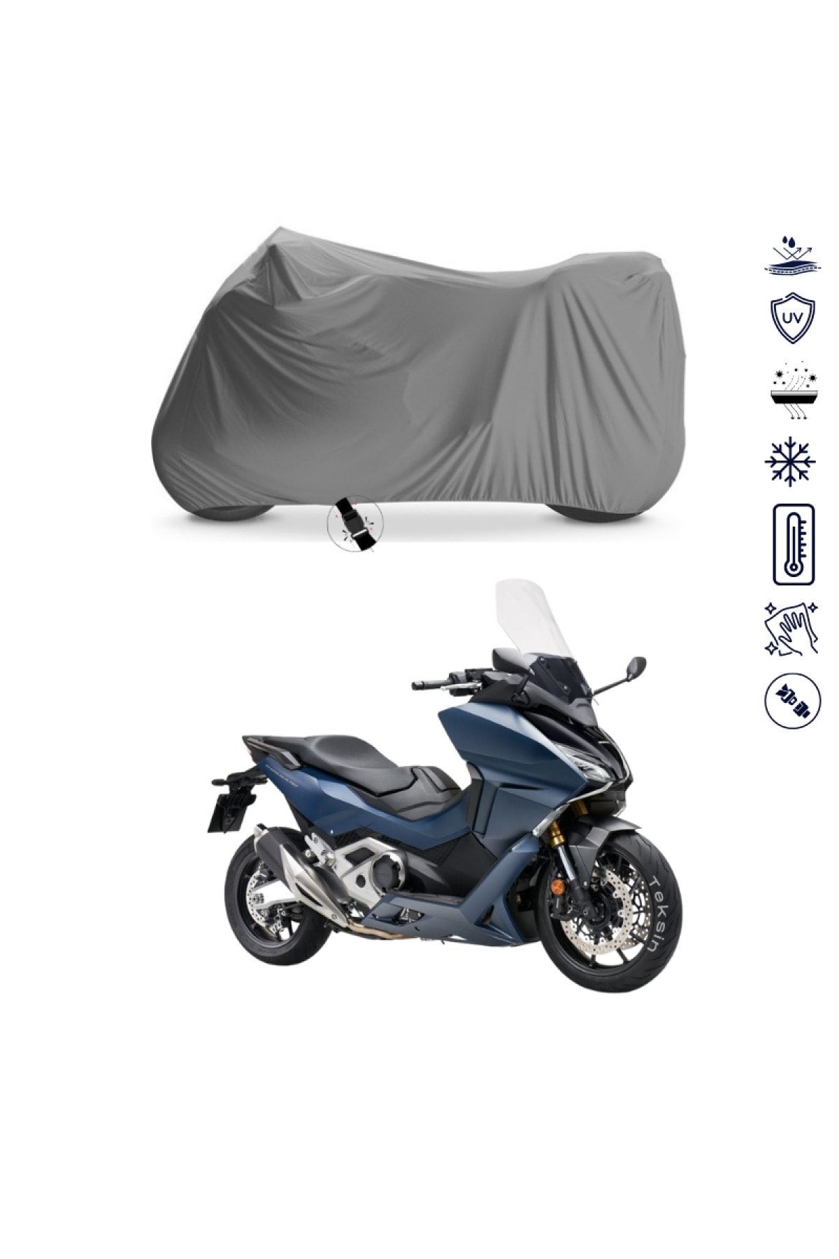 Honda Forza 750 Motosiklet Branda Su Geçirmez Motor Branda