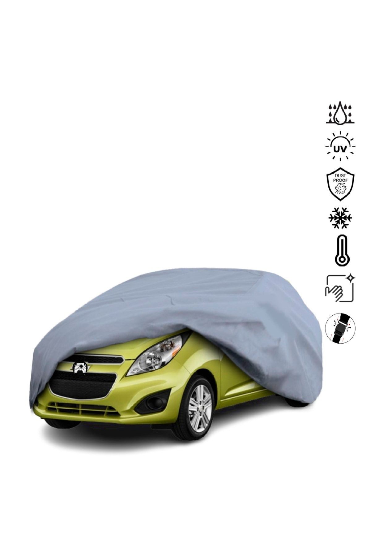 Chevrolet Spark 3 Hb (2009-2015) Miflonlu Su Geçirmez Oto Branda Uv Koruyuculu
