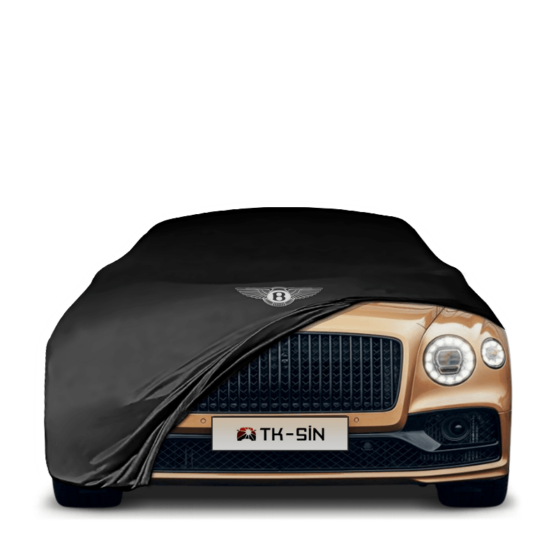 BENTLEY FLYİNG SPUR 2 (2013-2019) Araba Brandası İç Mekan Kumaş Araba Brandası Logolu Oto Branda