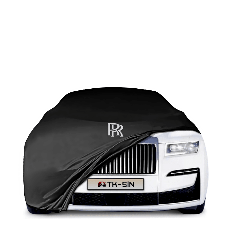 ROLLS ROYCE GHOST 1 (2009-2020) Araba Brandası İç Mekan Kumaş Araba Brandası Logolu Oto Branda