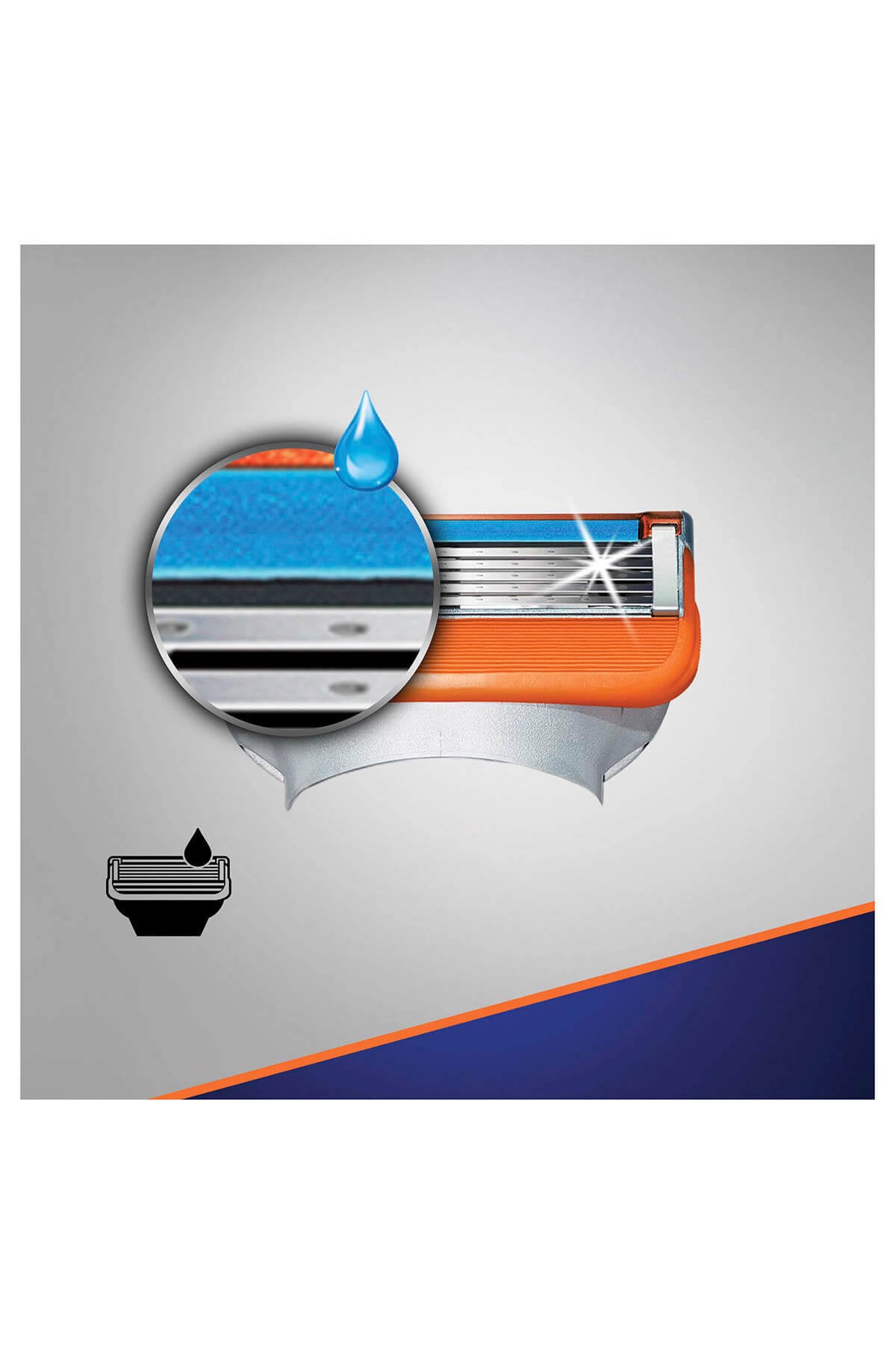 Gillette Fusion Power Yedek 2\'li Tıraş Bıçağı