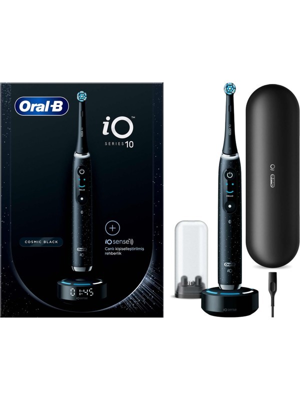 ORAL B ŞARJLI İO10 SERİES SİYAH ( 9868 )