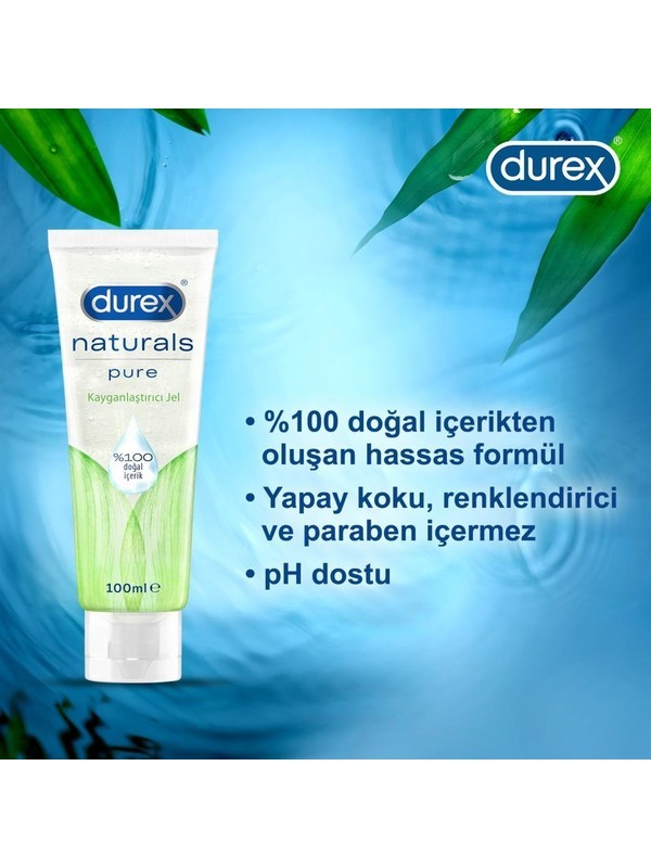 Durex Naturals Pure Kayganlaştırıcı Jel 100 ml