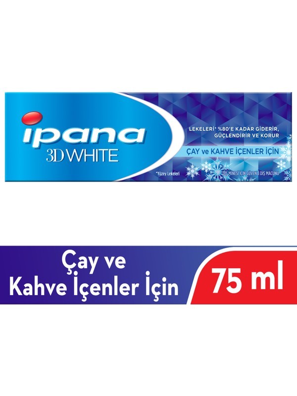 İPANA 3D WHİTE ÇAY KAHVE 75ML ( 2087 )