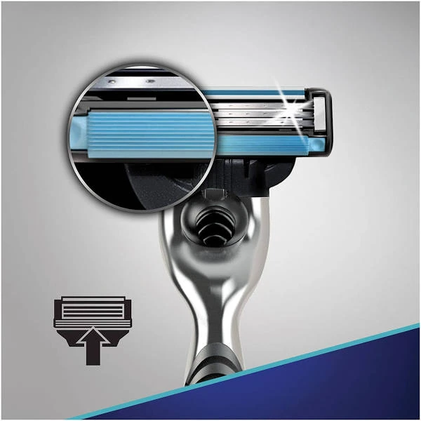 Gillette Mach3 Tıraş Makinesi + 2 Yedek Başlık