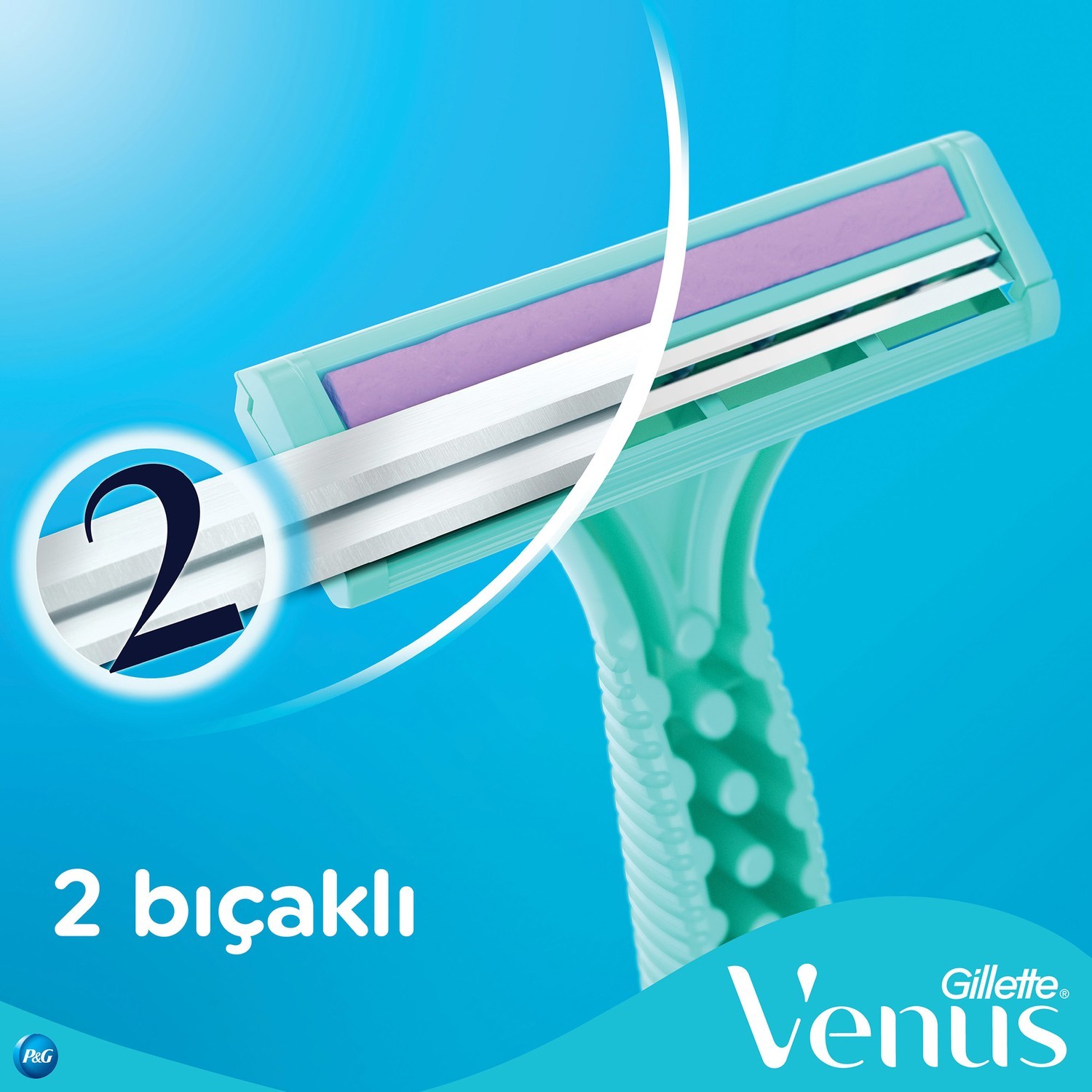 Gillette Simply Venus 2 Kullan At Kadın Tıraş Bıçağı 4'lü x 6 Paket