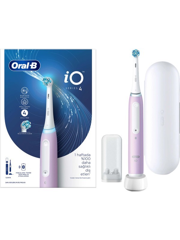 ORAL B ŞARJLI İO4 SERİES LİLAC ( 7383 )