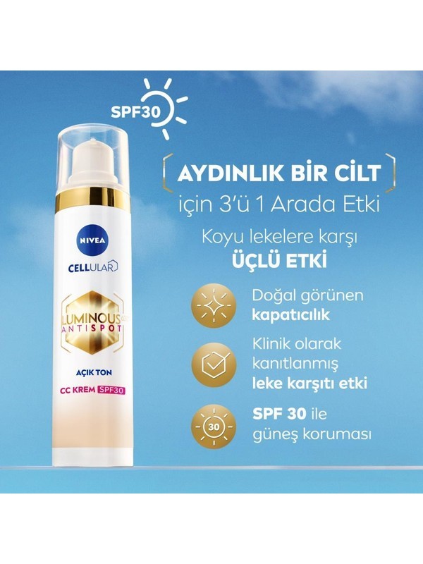 NİV.LUM.360 CC KREM AÇIK 40ML 4588