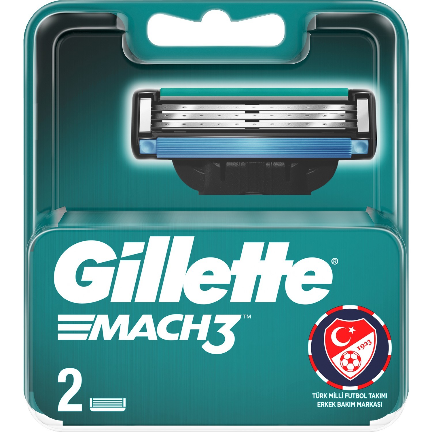 Gillette Mach3 Yedek Tıraş Bıçağı 2\'li