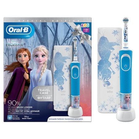 Oral-B Şarj Edilebilir Diş Fırçası + Seyahat Kabı Frozen