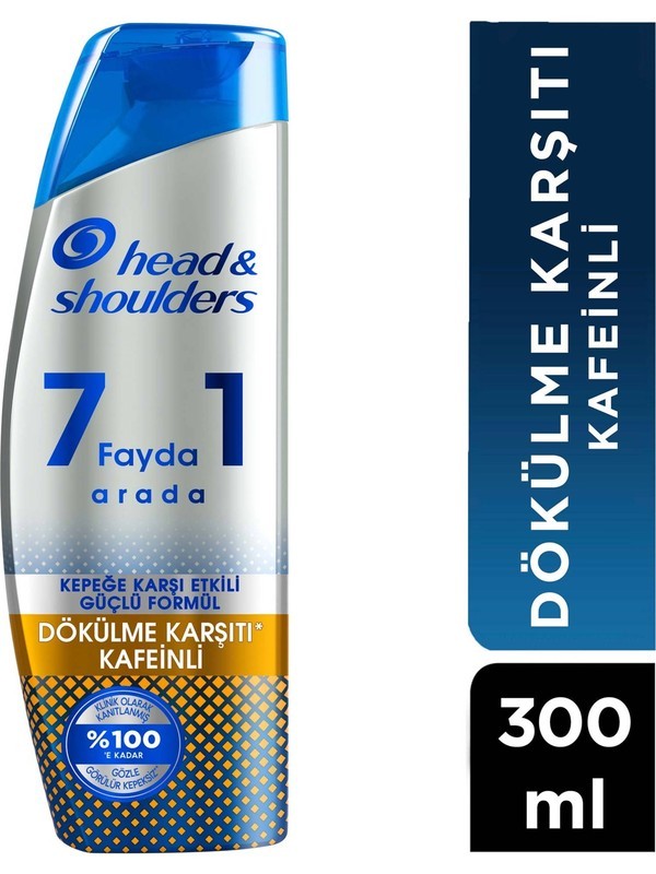 H&S ŞAMPUAN 7*1 SAÇ DÖK.300ML (6970)