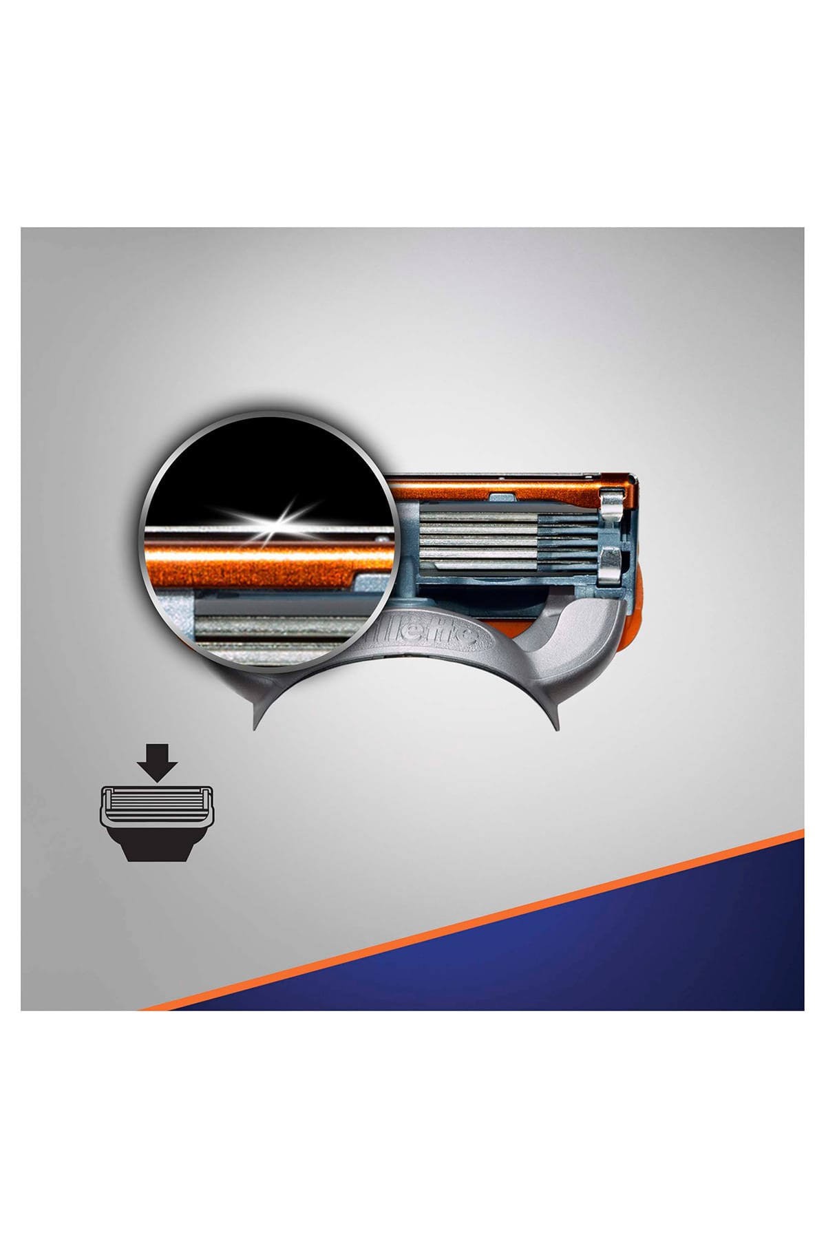 Gillette Fusion Power Yedek 2\'li Tıraş Bıçağı