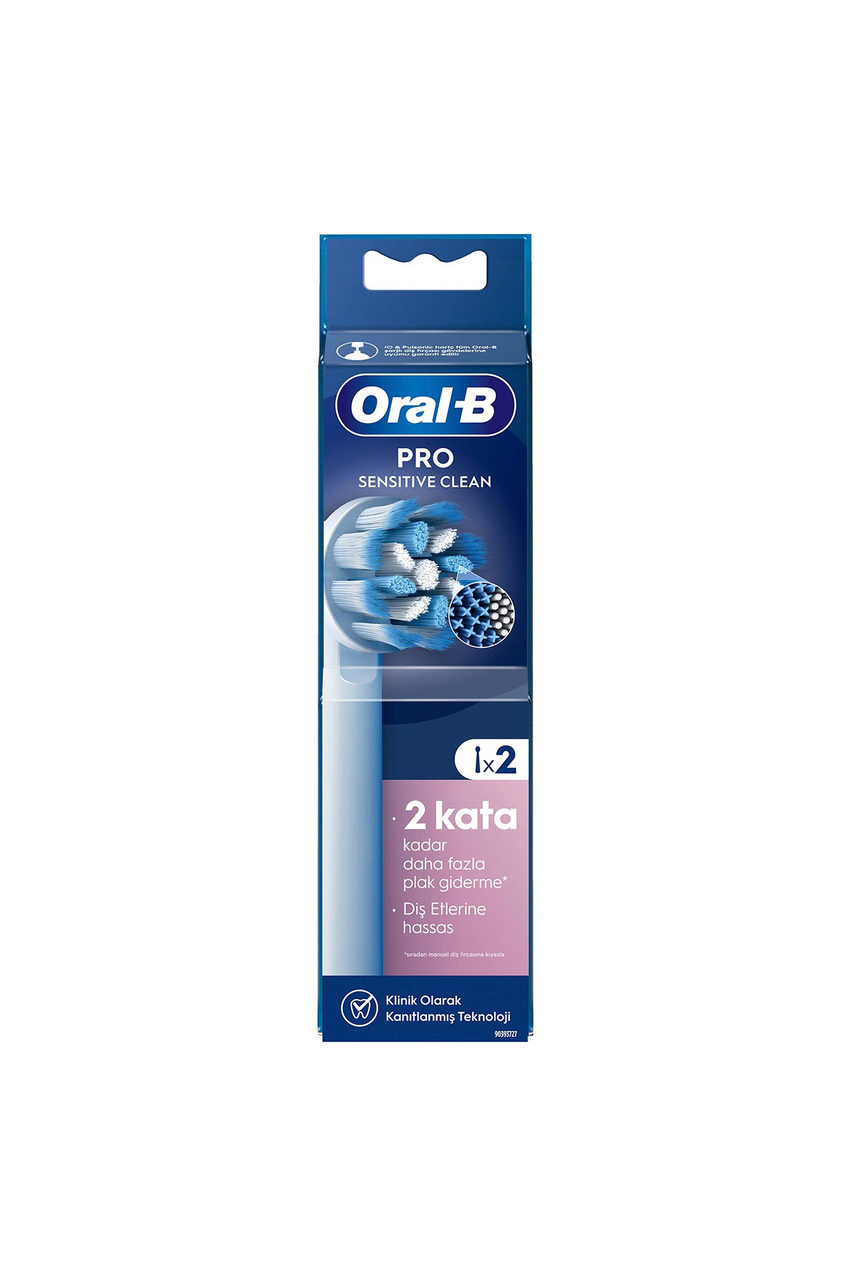 Oral B Sensitive Clean sarjlı Diş Fırçası Yedek Başlığı 2'li ( 6131 )