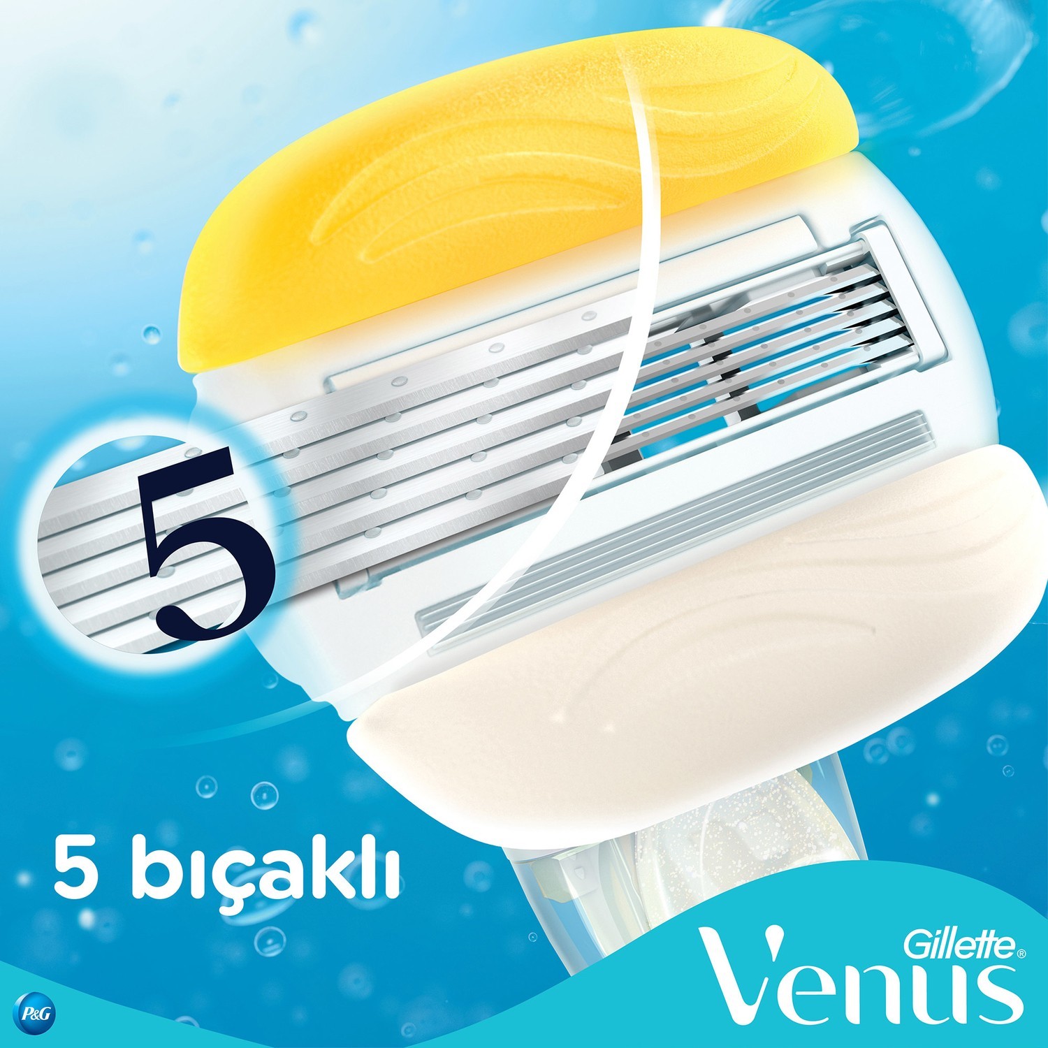 Gillette Venus Comfortglide Olay Yedek Kadın Tıraş Bıçağı 2’li