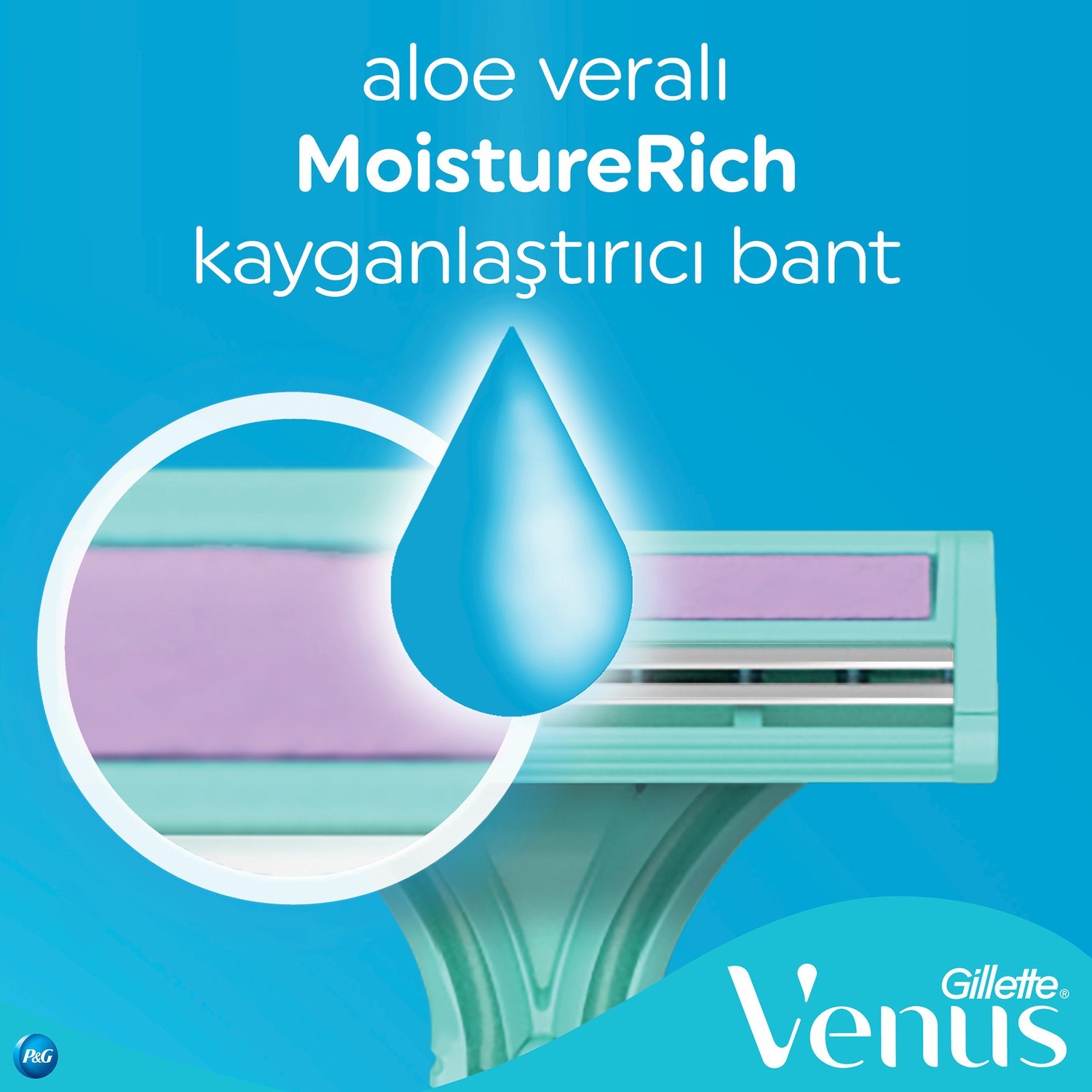 Gillette Simply Venus 2 Kullan At Kadın Tıraş Bıçağı 4'lü x 6 Paket