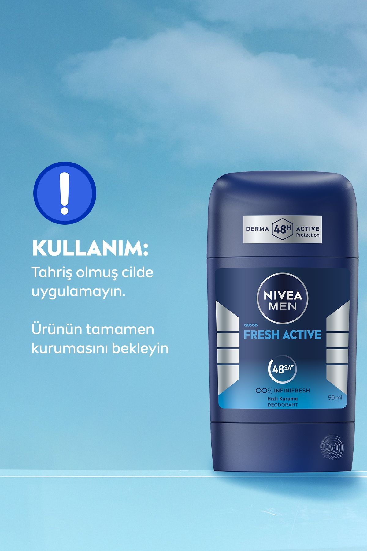NİV.STİCK FRESH ACT.ERK.50ML 9203