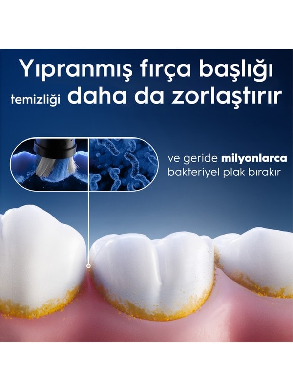 OB YEDEK BAŞLIK İO ULT.CLEAN BLACK 4LÜ 4932