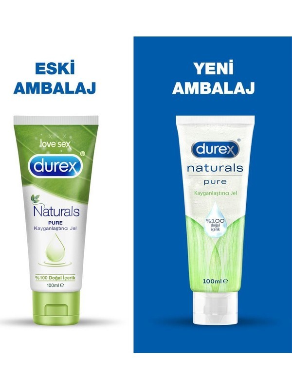 Durex Naturals Pure Kayganlaştırıcı Jel 100 ml