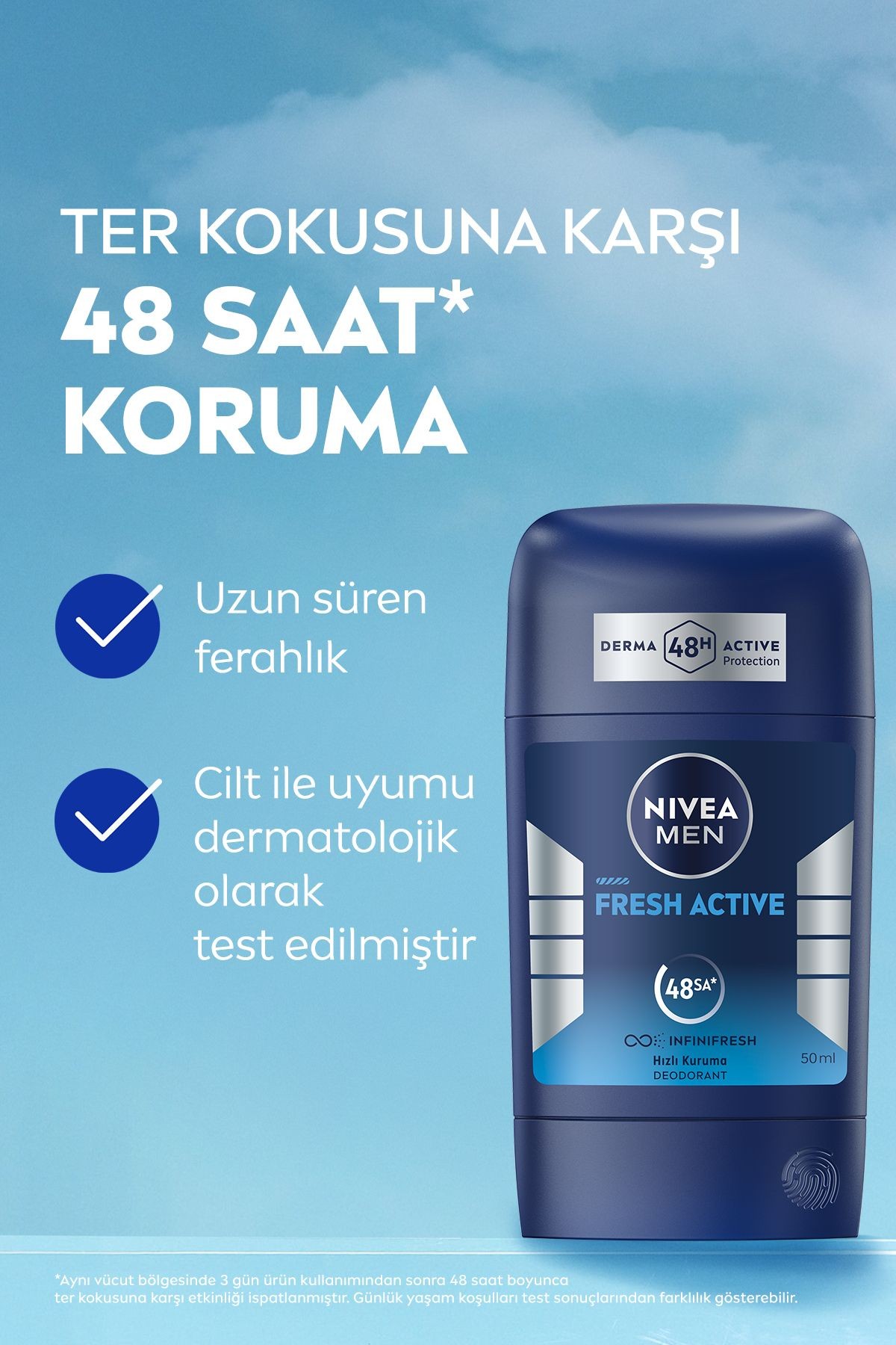 NİV.STİCK FRESH ACT.ERK.50ML 9203