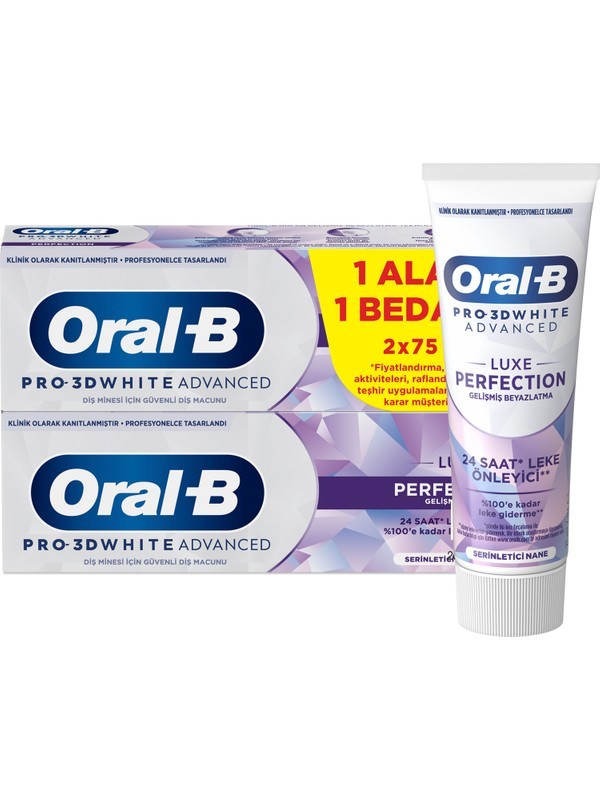 OB PRO-3D WHİTE 2X75ML MACUN ( 2940 )