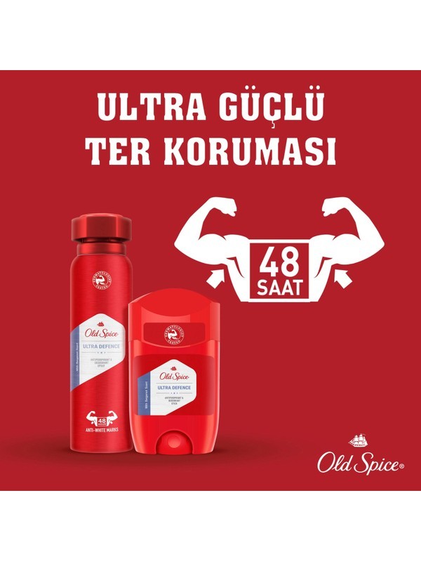 Old Spice Ultra Defence Erkekler İçin Terleme Önleyici ve Stick Deodorant 50 ml