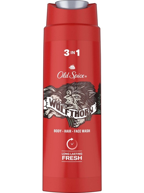 Old Spice Wolfthorn Duş Jeli & Şampuan 400 ml