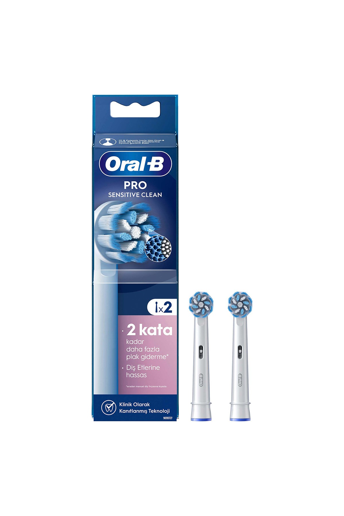 Oral B Sensitive Clean sarjlı Diş Fırçası Yedek Başlığı 2'li ( 6131 )