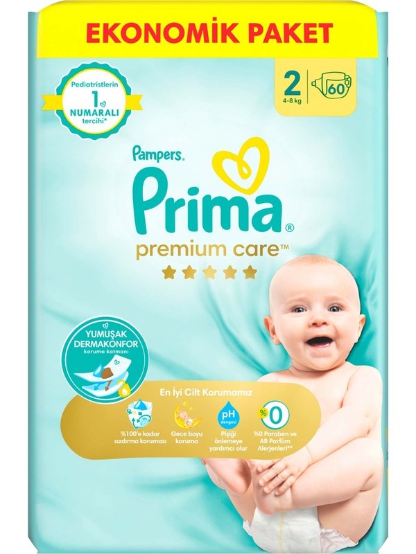 Prima Premium Care 5 Eko 2 Beden 60lı ( 2236 )