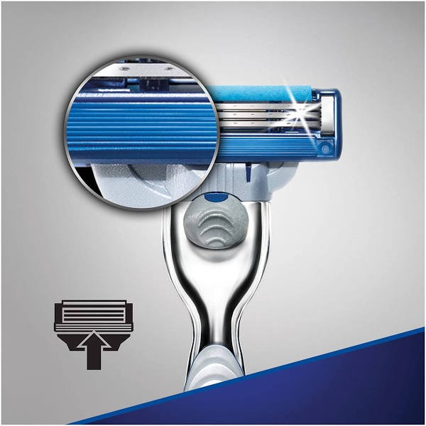Gillette Mach3 Turbo Makine + 1 Adet Başlık