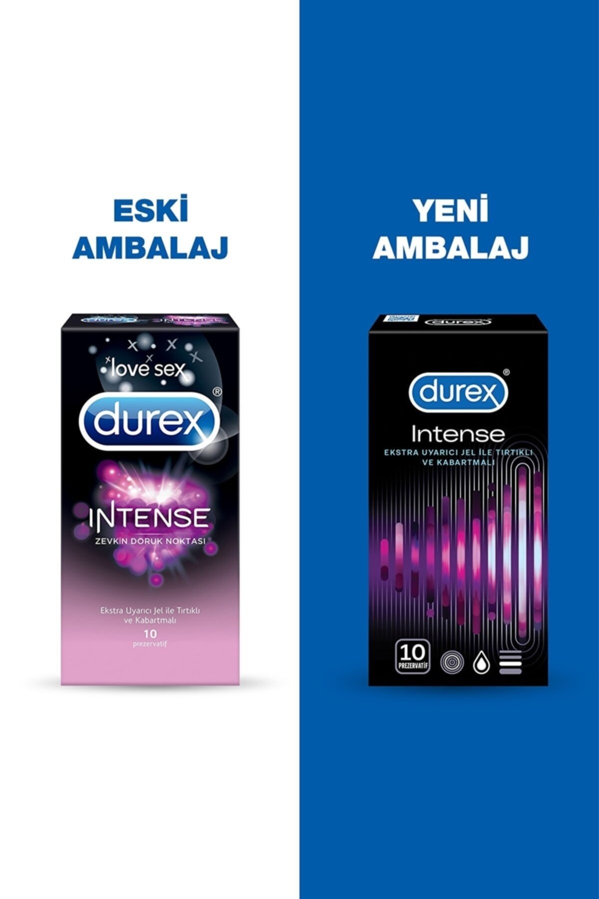 DUREX İNTENSE 10LU