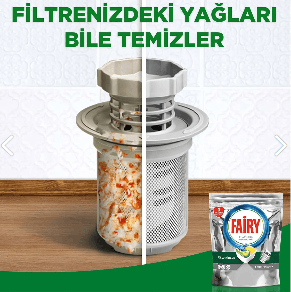 Platinum Bulaşık Makinesi Deterjanı Kapsülü/Tableti 72 Yıkama Limon Kokulu