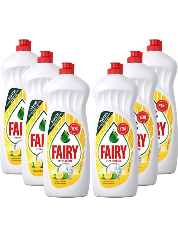 Fairy Limon Bulaşık Deterjanı 6 x 650 ml ( 3104 )